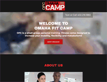 Tablet Screenshot of omahafitcamp.com